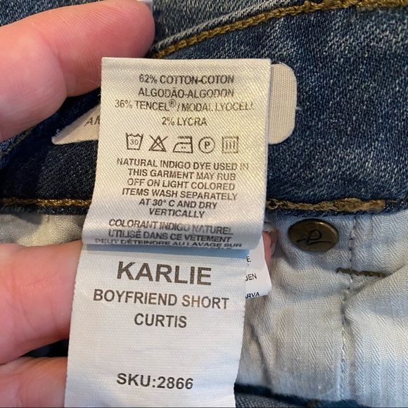DL1961 Karlie Boyfriend Shorts 25 - Picture 10 of 10